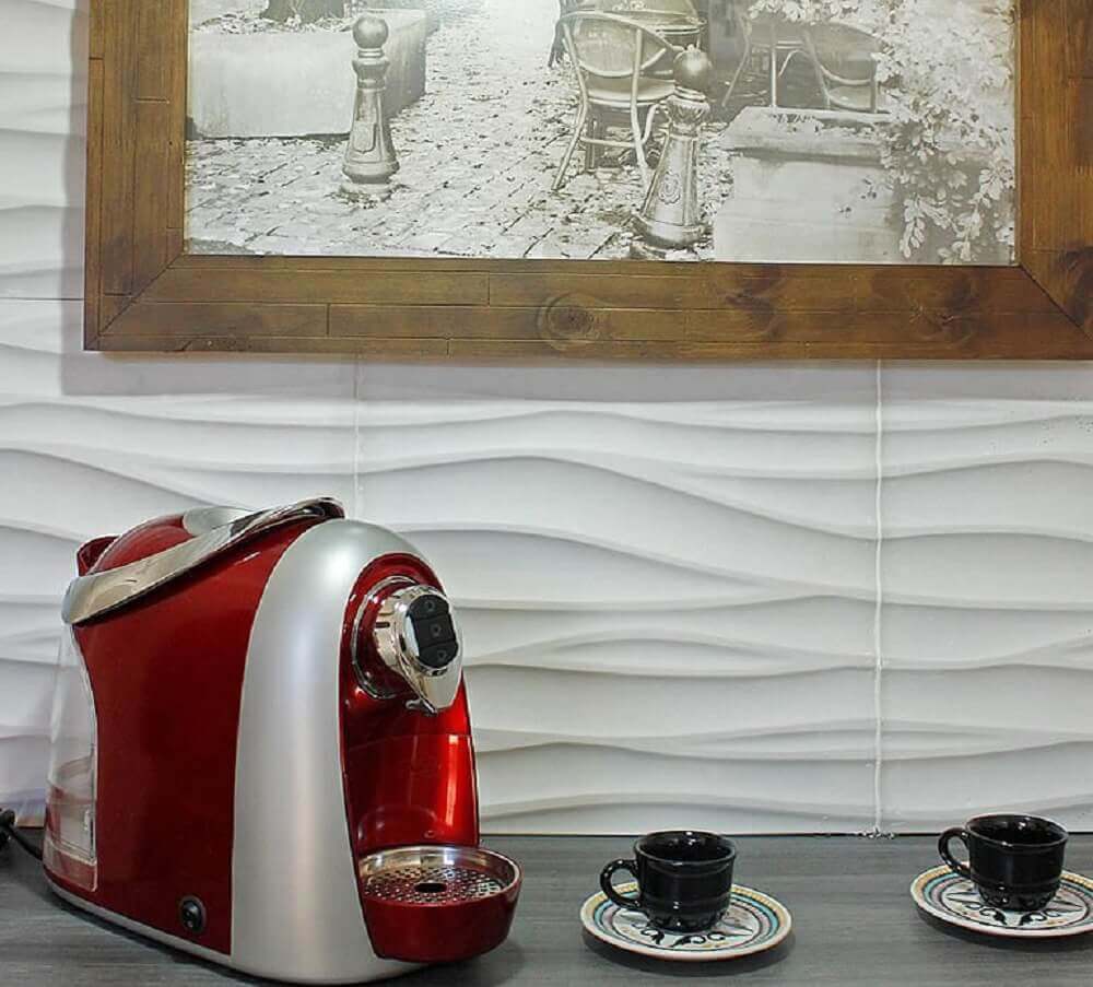 Uma das principais vantagens do revestimento cimentício 3D é quanto a sua resistência – Foto: Pinterest